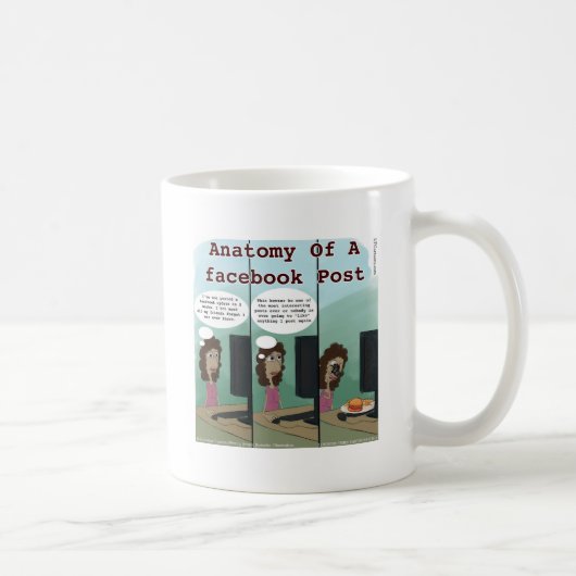 Anatomie van een Facebookbericht: Grappig Koffiemok (Rechts)
