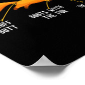 Anatomie van een fox Cute Sweet Carnivore Animal G Poster (Hoek)