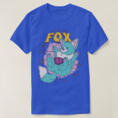 Anatomie van een Fox Funny Animal Gift T-shirt (Design voorkant)