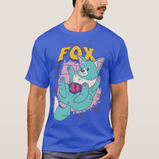 Anatomie van een Fox Funny Animal Gift T-shirt