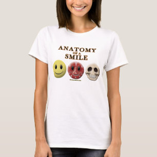 Anatomie van een glimlach t-shirt