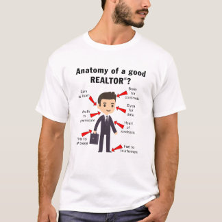 Anatomie van een goede Realtor® Mannen T-shirt