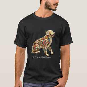 Anatomie van een Golden retriever hond eigenaren P T-shirt