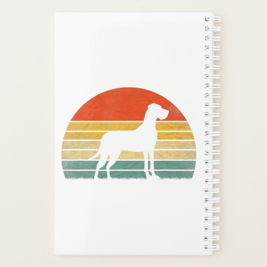 Anatomie van een groot gesteente Hondenliefhebber Planner (Achterkant)