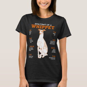 Anatomie van een hippet-honden t Shirt Funny Gift