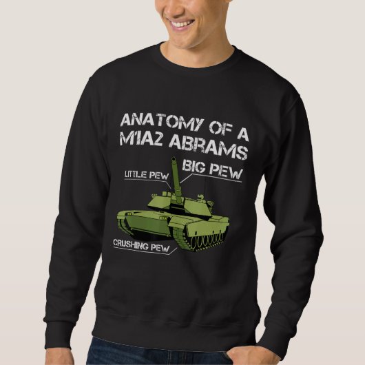 Anatomie van een M1a2 Tank van de vader van de tan (Voorkant)