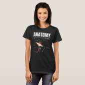 Anatomie van een Melanated Woman Melanin African A T-shirt (Voorkant volledig)