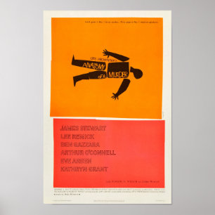 Anatomie van een moord - FilmVintage Poster