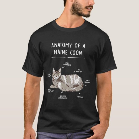 Anatomie van een muntstuk t-shirt (Voorkant)