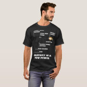 Anatomie van een Pew Pewer Funny 2nd Amendment Pis T-shirt (Voorkant volledig)