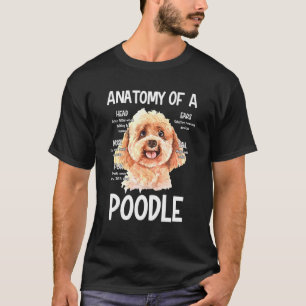 Anatomie van een poel voor het geluidsniveau van d t-shirt