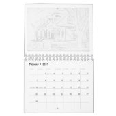 Anatomie van een schilderij: Sam Houston Park 1868 Kalender (Feb 2027)