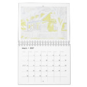 Anatomie van een schilderij: Sam Houston Park 1868 Kalender (Mar 2027)