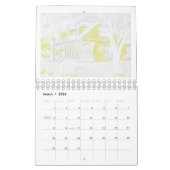 Anatomie van een schilderij: Sam Houston Park 1868 Kalender (Mar 2026)