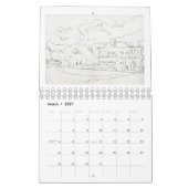 Anatomie van een schilderij: Sam Houston Park 1905 Kalender (Mar 2027)