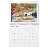 Anatomie van een schilderij: Sam Houston Park 2024 Kalender (Mar 2026)