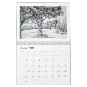 Anatomie van een schilderij: Sam Houston Park 2024 Kalender (Jan 2027)