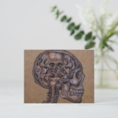 Anatomie van een schizofrene briefkaart (Staand voorkant)
