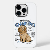 ANATOMIE VAN EEN SHARPEI-DOG Case-Mate iPhone CASE (Achterkant)