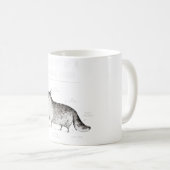 Anatomie van een Shirt van Maine Coon Funny Cat Hu Koffiemok (Voorkant rechts)