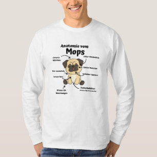 Anatomie van een snoepgoed met snoepgoed t-shirt