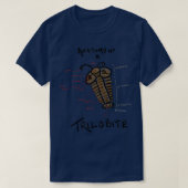 Anatomie van een Trilobite T-shirt (Design voorkant)