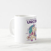 Anatomie van een Unicorn Koffiemok (Voorkant links)