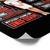 Anatomie van een verpleegster poster (Hoek)