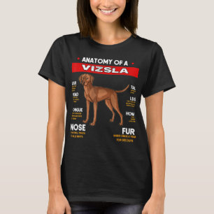 Anatomie van een visslaag-honden t Shirt