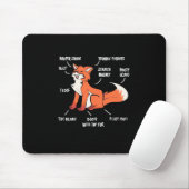 Anatomie van een vos muismat (Met muis)