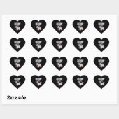 Anatomie van een West Highland White Terrier Hart Sticker (Vel)