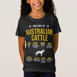 Anatomie van het Australische Hondenliefhebber van T-shirt