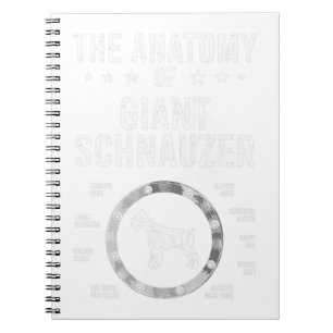 Anatomie van het Hondenliefhebber van Giant Schnau Notitieboek