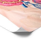 Anatomie van het humane abdominale huidstelsel poster (Hoek)