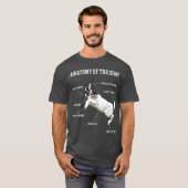 Anatomie van het Kind van de geit T-shirt (Voorkant volledig)