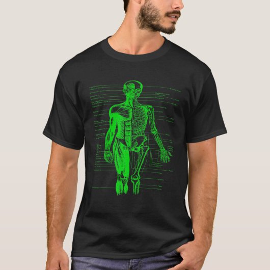 Anatomie van het menselijk lichaam Doctor Nurse Gr T-shirt (Voorkant)
