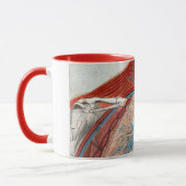 Anatomie van het menselijk lichaam mok (Links)