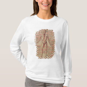 Anatomie van het menselijk lichaam t-shirt