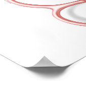 Anatomie van het menselijk oor, slijmvlieslabyrint poster (Hoek)