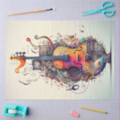 Anatomie van het Ontwerp van de Reeks van de Muzie Tissuepapier (Craft)