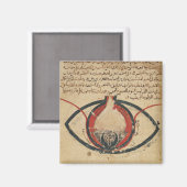 Anatomie van het oog, uit een boek over oogziekten magneet (Voorkant / Achterkant)