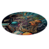 Anatomie van het snijvlak van muziek snijplank (Hoek)