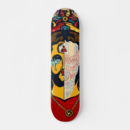 Anatomie van Jezus skateboard (Voorkant)
