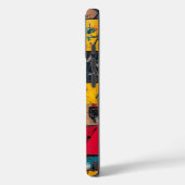 Anatomie van kleur Urban Street Art Phone Case (Achterkant / Links)