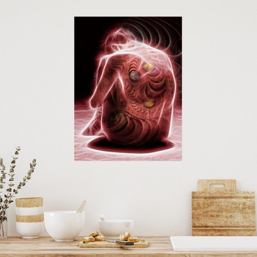 Anatomie van lijden poster (Keuken)