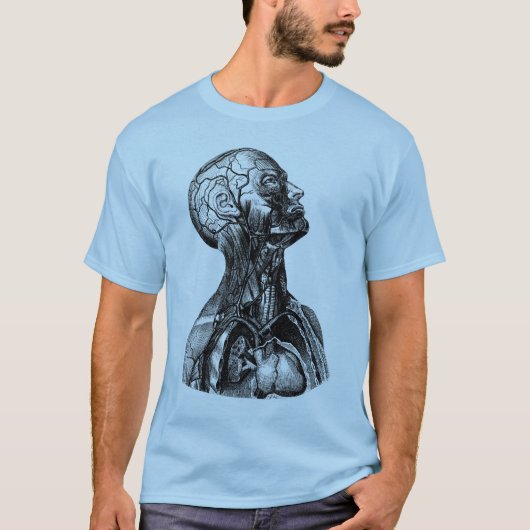 Anatomie van Luke Clothing T-shirt (Voorkant)