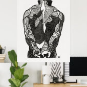 Anatomie van man 5 poster (Thuiskantoor)
