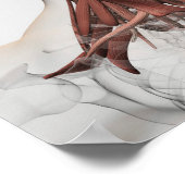 Anatomie van mannelijke gezichts- en nekspieren, v poster (Hoek)