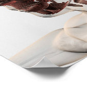 Anatomie van mannelijke gezichtsspieren, Uitzicht  Poster (Hoek)