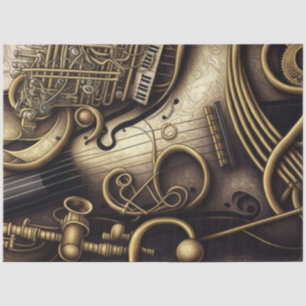 Anatomie van muziek serie ontwerp 5 tissuepapier